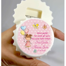Baskiistiyorumm Hoşgeldin Bebek Açacak Magnet Açacaklı Kapak Şeklinde Magnet (387461245)