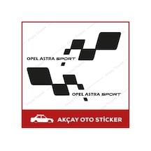 Opel Astra Sticker (Takım Set) Astra Sticker Opel Oto Sticker