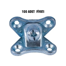 Metali Metal Kelebek Çektirme Çinko 100 Ad Krom