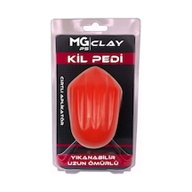 Mg Ps Aplikatörlü El Kil Pedi 12x8 Cm - Araç Boya Temizleme Cırtlı Clay Pad Sponge Block