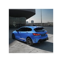 Bmw 1 Serisi F40 M Paket 2019-2024 Arka Difüzör & Flap Seti Agresif Tampon Altı Paket