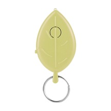 Düdük Ses Kontrolü Anahtar Bulucu Kaybolmaya Karşı Anahtarlık Bulucu İzleyici Yaprak Şekli Sarı