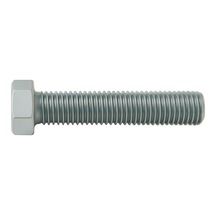 M12x50 Dın 933 8.8 Kalite Altı Köşe Başlı Tam Dişli Beyaz Galvanizli Cıvata 100 Adet