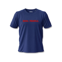 North Whiskers Eww People Yazılı Baskılı Lacivert Unisex %100 Pamuk T-shirt Lacivert - 875714782 Lacivert - 875714782 Lacivert