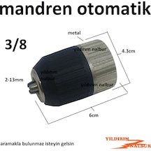 Matkap Mandreni Elle Sıkma Metal 3/8 Otomatik Mandıren Matkap Kaf