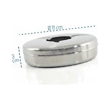 Prestige Elite 5 Adet Krom Küllük Seti - 11 Cm Büyük Boy Paslanmaz Çelik Küllük