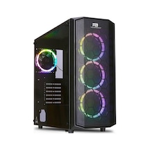 Power Boost Jbst-X58Rgb-650 650W 80+ 4X Rainbow Fixed Led Fan Mi