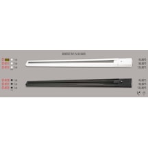 Cata Ct-9710 Monofaze Ray Beyaz 1 Metre Ray Armatür İçin Beyaz