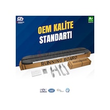 S-dizayn Peugeot 5008 3 Elektrikli S-line Krom Yan Basamak 203 Cm 2024 Üzeri A+ Kalite