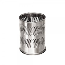 Paslanmaz Telli Çöp Kovası Metal İç Mekan Atık Kovası Hey Çelik