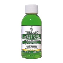 Terlans Sanatsal Boya Ve Fırça Temizleyici 100 Ml - Yağlı Ve Akrilik Boya Temizleyici - Artist Brush Cleaner