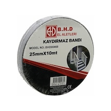 Kaydırmaz Siyah Bant 25 Mm X 10 Mt