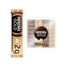 Nescafe Gold 2 Gr 100 Adet-127 Çözünebilir