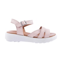 Dgn 752-23y Kadin Zenne Sandalet 752-2109-R1398 Pudra