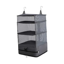 Pazly Suntek Space Seyahat Saver Rafları Koyu Katlı Katlanabilir Gri Asma 3 Wv Koyu Gri