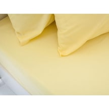 Çift Kişilik 160X200 Lastikli Çarşaf Takımı-Sarı