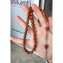 Tesbih Kenti Güzel Çekimli Açık Kahve Erkek Tesbih