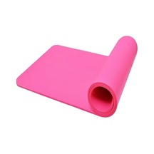 Çift Taraflı Pilates Fitness Minder Mat Kardiyo Minderi Matı 16 Mm Cks-21 Pembe-siyah Genel