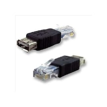 Usb Dişi To Ethernet Rj11 Dönüştürücü Adaptör 6 Pin