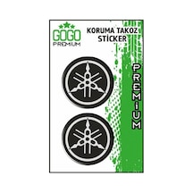 Yamaha Uyumlu 2 Koruma Takozu İkili Damla Sticker Standart