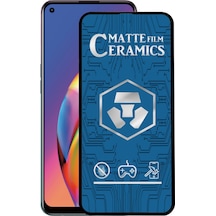 Oppo Reno 5 Lite Tam Kaplayan Mat Seramik Nano Esnek Ekran Koruyucu