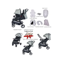 Öykü Bebek Dunyasi 11 Parça Bebek Çeyiz Seti Bebek Arabası-puset-puset Örtüsü-babynest-puset Minderi-yağmurluk