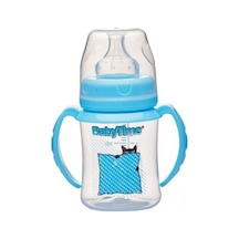 Baby Time Silikon Uçlu Geniş Ağız Kulplu Biberon - 150ml