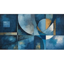 Abstract Geometrik Şekiller Poster Duvar Kağıdı Renkli