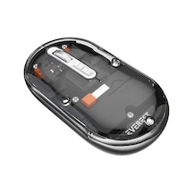 Everest Sm-bt29 Glassy Usb Siyah Transparan 2in1 Bluetooth Ve 2.4ghz Kablosuz Mouse Sm-bt29
