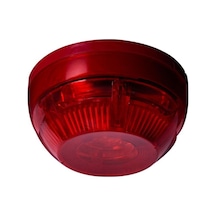Teknim Tfs-3192r Konvansiyonel Flaşörlü Yangın Alarm Sireni. Kırmızı Teknim Tfs-3192r Konvansiyonel Flaşörlü Yangın Alarm Sireni. Kırmızı