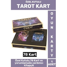 Premium Manevi Ruhsal Rehberlik Kader 78 Kartlı Özel Kutulu Yorumlama Kitapçıklı Tarot Kartları