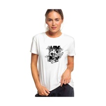 My O My Baskılı Beyaz Kadın Tshirt