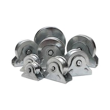 70 Lik Kepli Metal Makara Ray Tekeri 70 Mm Kapı Makarası Gazi