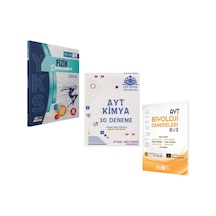 Hız Renk Ayt Fizik Çöz Kazan Kimya Ve Biyotik Biyoloji Deneme Seti 3 Kitap