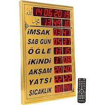 Lastvoice Vakitmatik Büyük Boy Dijital Cami İmsakiyesi
