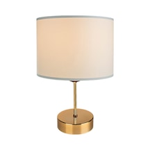 Krem Finlin Şapka Flora Gold Abajur Eskitme / Krem Eskitme / Krem