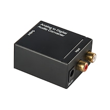 Geeksen Analogdan Dijitale Ses Dönüştürücü - Tek Çalıştır & Kullan, Senkron Çıkış, 48khz, Dts/ac3 Desteği, Güvenli Ve Kararlı, Us Şarj Aleti