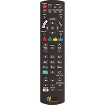 Panasonic Uyumlu Rm-l1378 Netflix Tuşlu Lcd Led Tv Kumanda