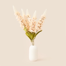 Deco Sümbül 5'li Dal Çiçek - Krem - 55 Cm
