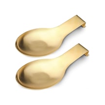 Geeroyoo Altın Paslanmaz Çelik Kaşık Tutucu - Mutfak Düzenleyici 9.5x24.4 Cm Altın