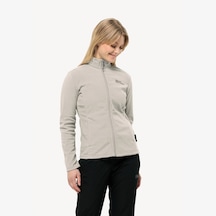 Jack Wolfskin Taunus Fz Kadın Gri Polar Sweat 1711391 Gri