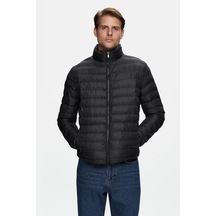 Ucla Northwın Siyah Fermuarlı Ve Cepli Polyester Standard Fit Erkek Mont - Siyah