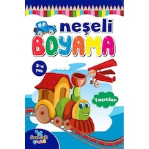 Neşeli Boyama - Taşıtlar- Sancak Çocuk