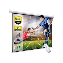 Peak M70 180x180 CM Motorlu Kumandalı Projeksiyon Perdesi