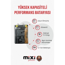 Xiaomi Mi 13 Lite Uyumlu Tam Kapasite Batarya