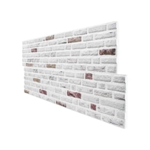 5 Adet(2,5M2) X Minik Taş Desenli 3D Strafor Köpük Duvar Paneli (446786009)