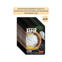 Dermal Gözenek Bakımı Yapan Ve Canlandıran Kefir Maske 25 Gr 10 Adet