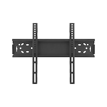 Hdx8704 Sabit Tv Askı Aparatı 43-60 İnç Orta Ve Büyük Ekran Duvara Montaj Aparatı - 50 Kg Taşıma Kapasitesi, Maksimum 250x250 Mm Vesa Uyumlu, Siyah Metal