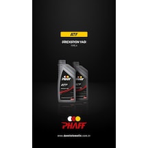 Phaff Atf Hıdrolık Dıreksıyon Yagı 900 Ml Kırmızı