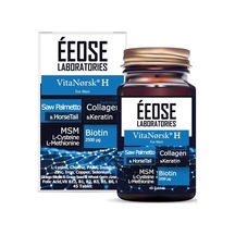 Eeose Vitanorsk H For Men Saç Dökülmesine Karşı 45 Tablet